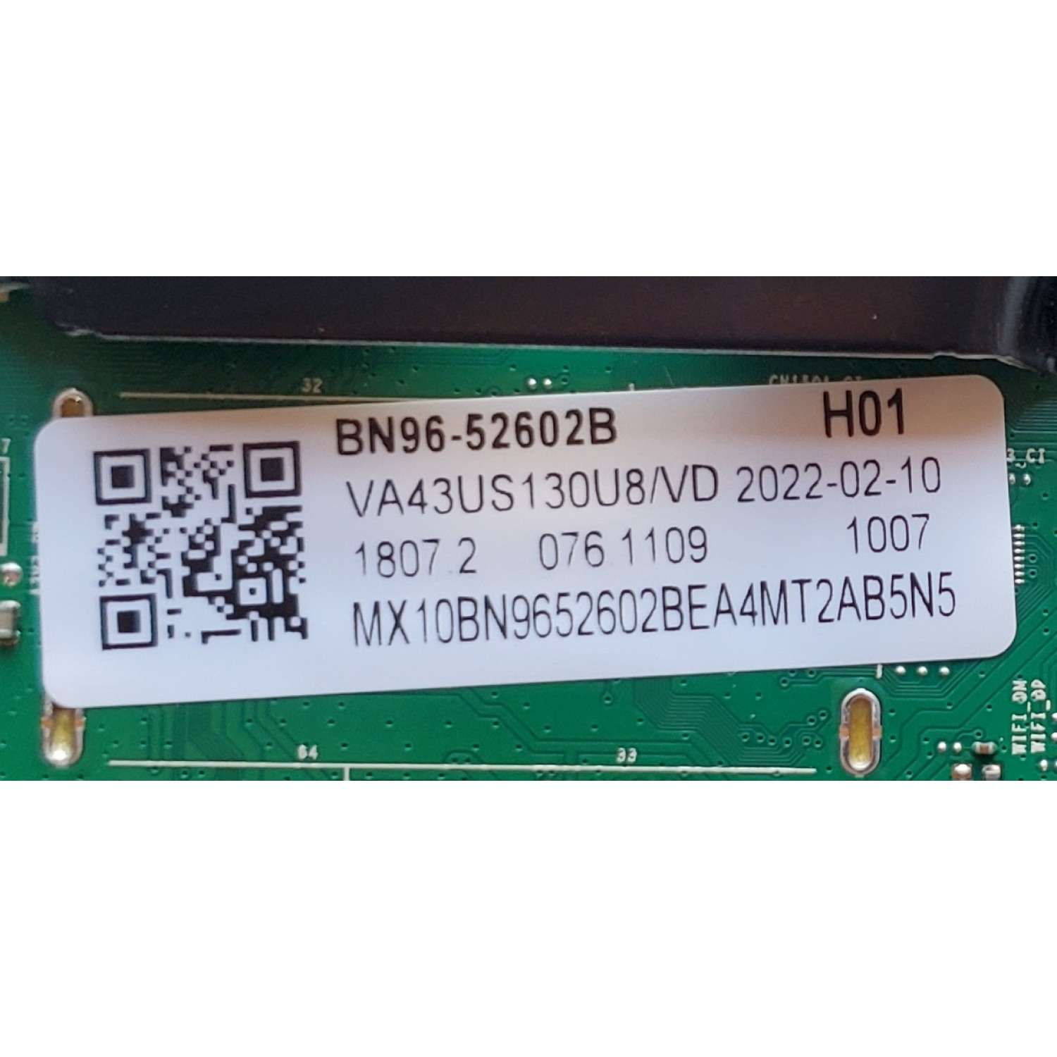 MAIN PARA TV SAMSUNG 4K·UHD·HDR / NUMERO DE PARTE BN96-52602B / KANT_SU2E_AU7000 / BN9652602B / PANEL CY-BT043HGEVDH / DISPLAY HV430QUB-F1C / BN96-53849A / MODELO UN43TU7000B / UN43TU7000BXZA BE11 / UN43TU7000BXZA BE14 / UN43TU700 / UN43TU700DFXZA BE14 - Imagen 2